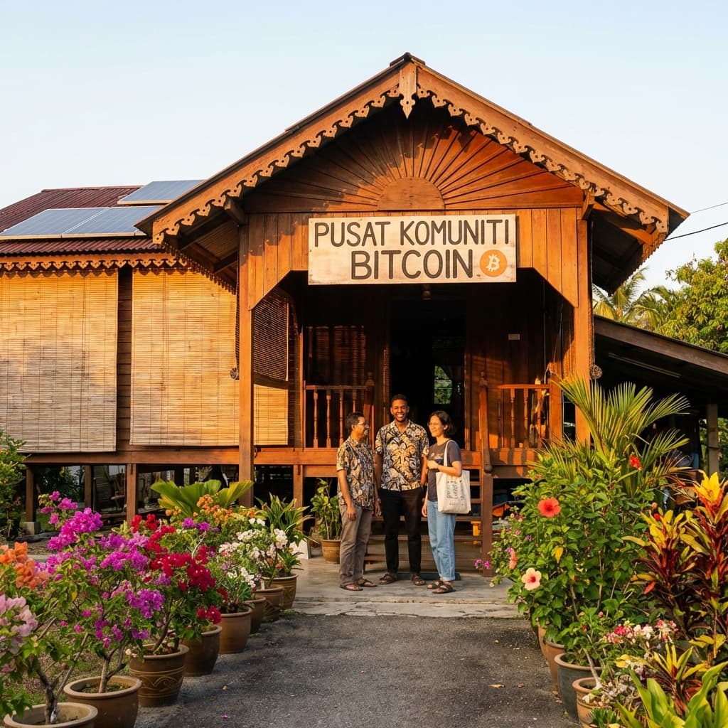 Bitcoin House Exterior