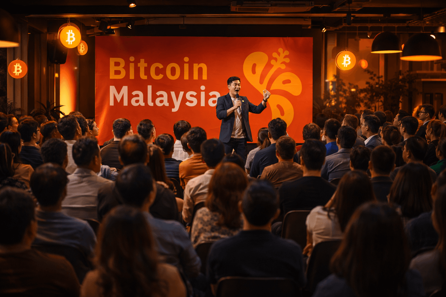 Bitcoin Conference Scene